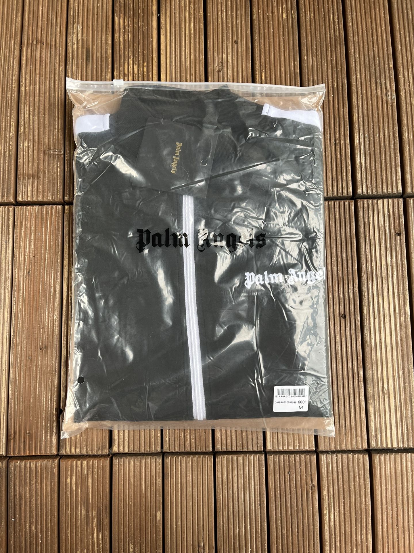 Palm Angels Classic Track Jacket Black/White