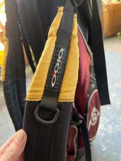 Golf bagwith all the clubs you need great starter set, comes with Sun Son push cart