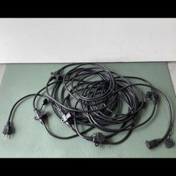 50 Feet Extension Cord With 7 Sockets 16 Gauge