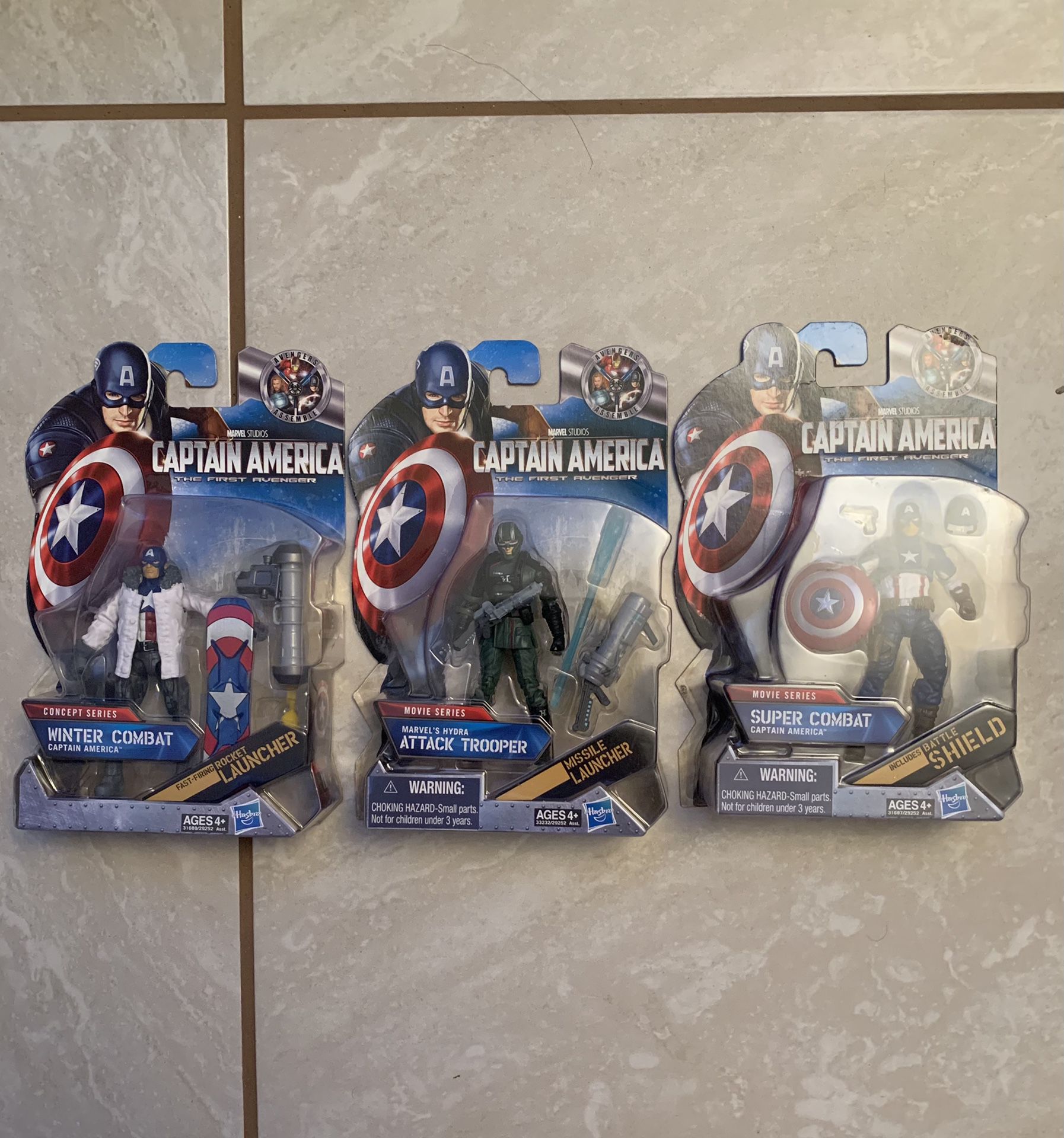 Marvel Captain America 2010 Action Figures 