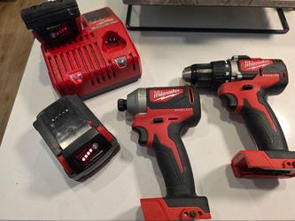 Milwaukee Drills with batteries and charger