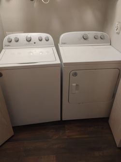 Washer and dryer
