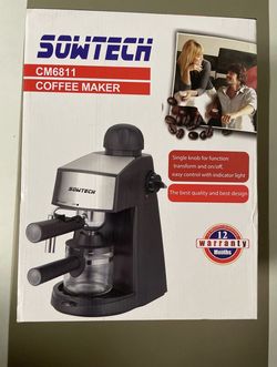 SOWTECH CM6811 COFFEE Espresso Coffee Machine Cappuccino Latte Maker