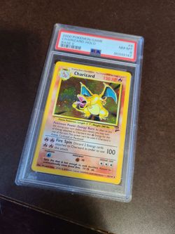 Charizard Base Set 2 PSA 8