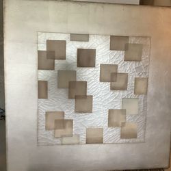 Pier One Canvas Wall Hanging 48” x 48” 