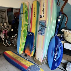 Surfboard Wavestorm Foam 8’ $35, $75, $100, $200