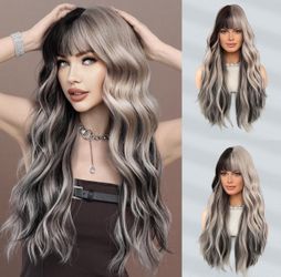 Grey Black Ombre