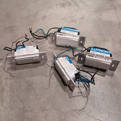 Lutron Maestro dimmers and switches (4 total)