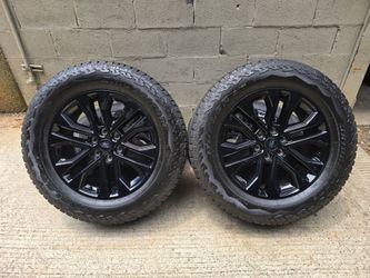 Black 20" Ford F-150 Wheels