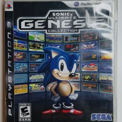 Sonic's Ultimate Genesis Collection PlayStation PS3 Tested/Works With Case
