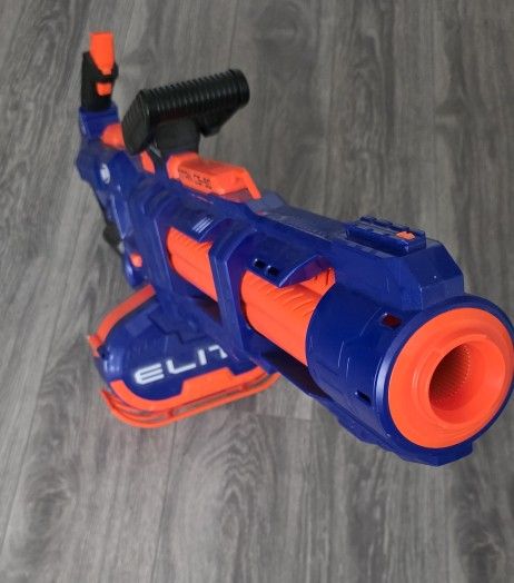 Nerf Elite Powered Gatling Gun and Drum Magazine