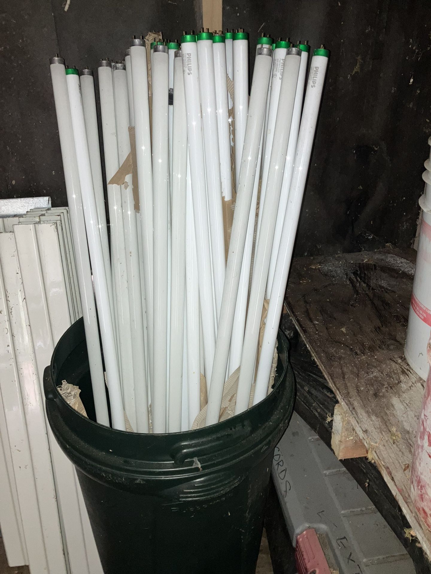 T-8 Fluorescent Lamps- Not Used
