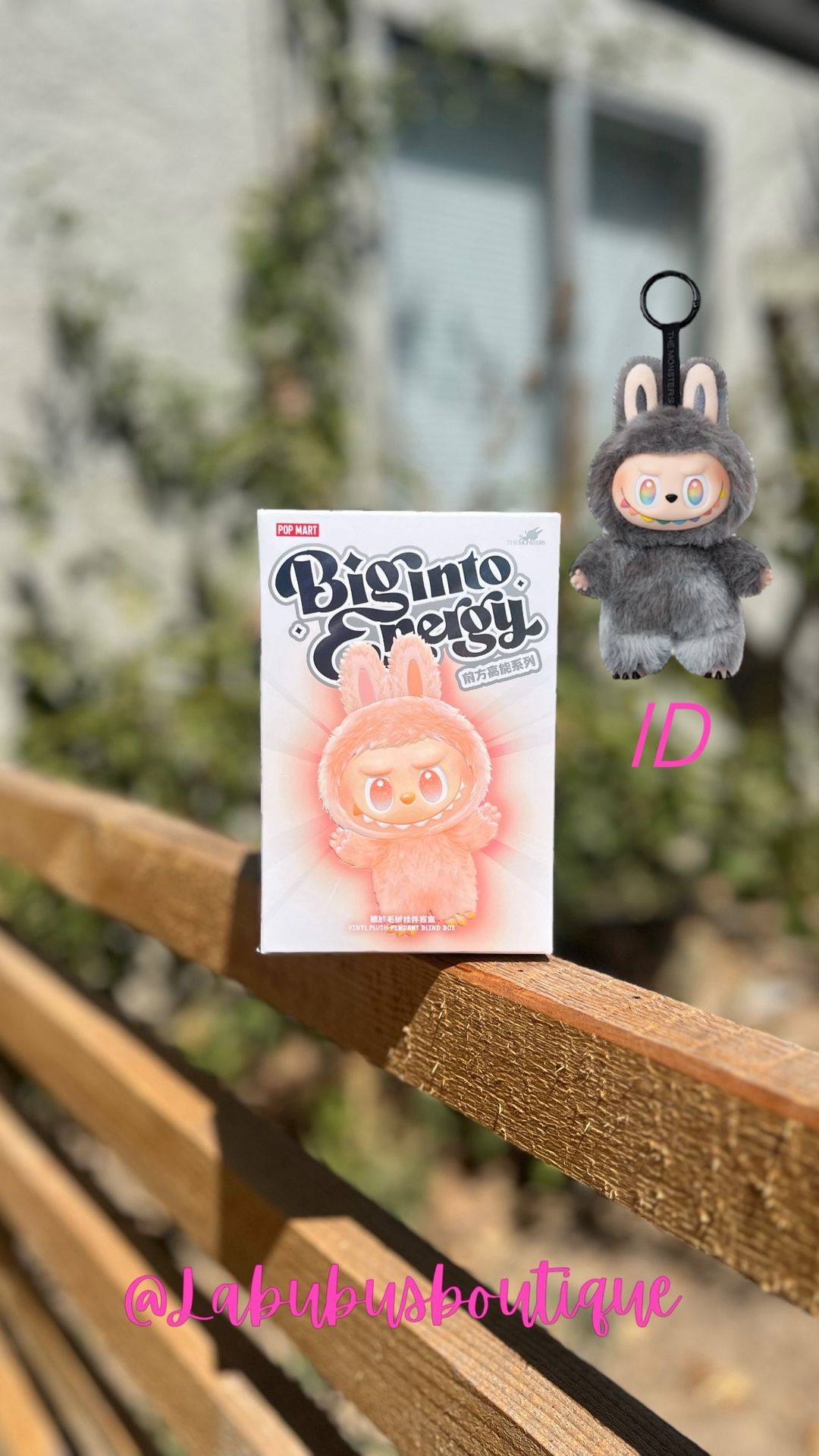 Big Into Energy ID secret Labubu