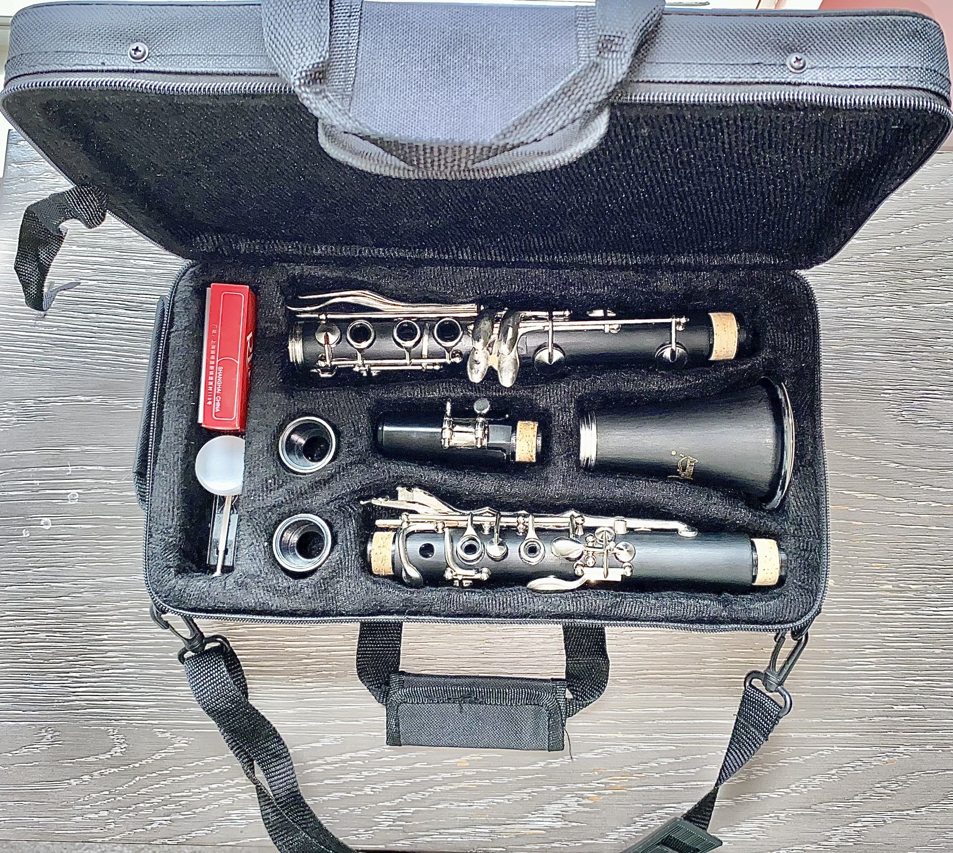 Glarry Flat B Black Clarinet (Not Used) <Check Description For More Info>