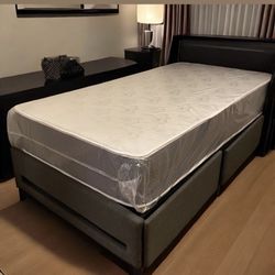 Twin Size Mattress 10 Inches Thick Also Available in Full, Queen, King Same Day Delivery 🚚 New From Factory With its Plastic