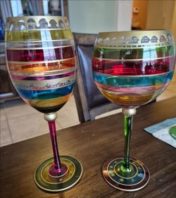 Pier I wine glasses
