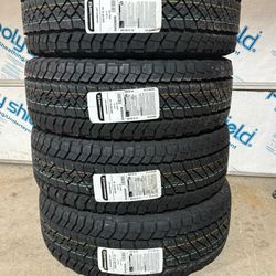 (4) - 265/65/18 General Grabber APT Tires