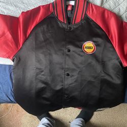 Mitchell And Ness Rockets Jacket Size M