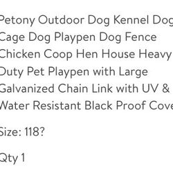 Outside Kennel