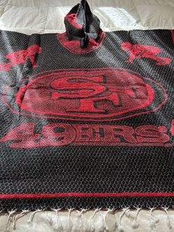 San Francisco 49ers Poncho/Sarape HOODIE!!