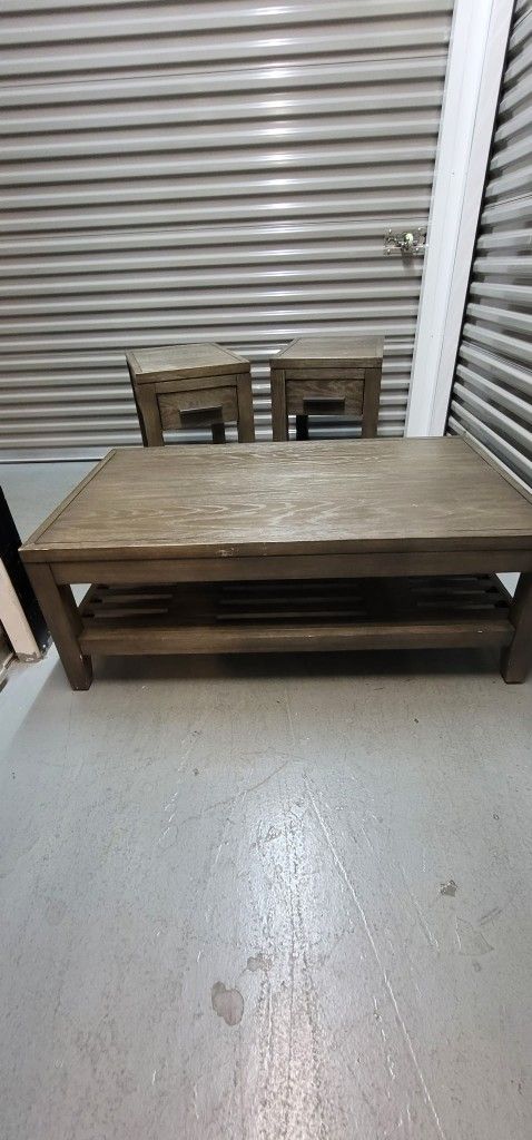 COFFEE TABLE AND 2 END TABLES $150 FOR ALL