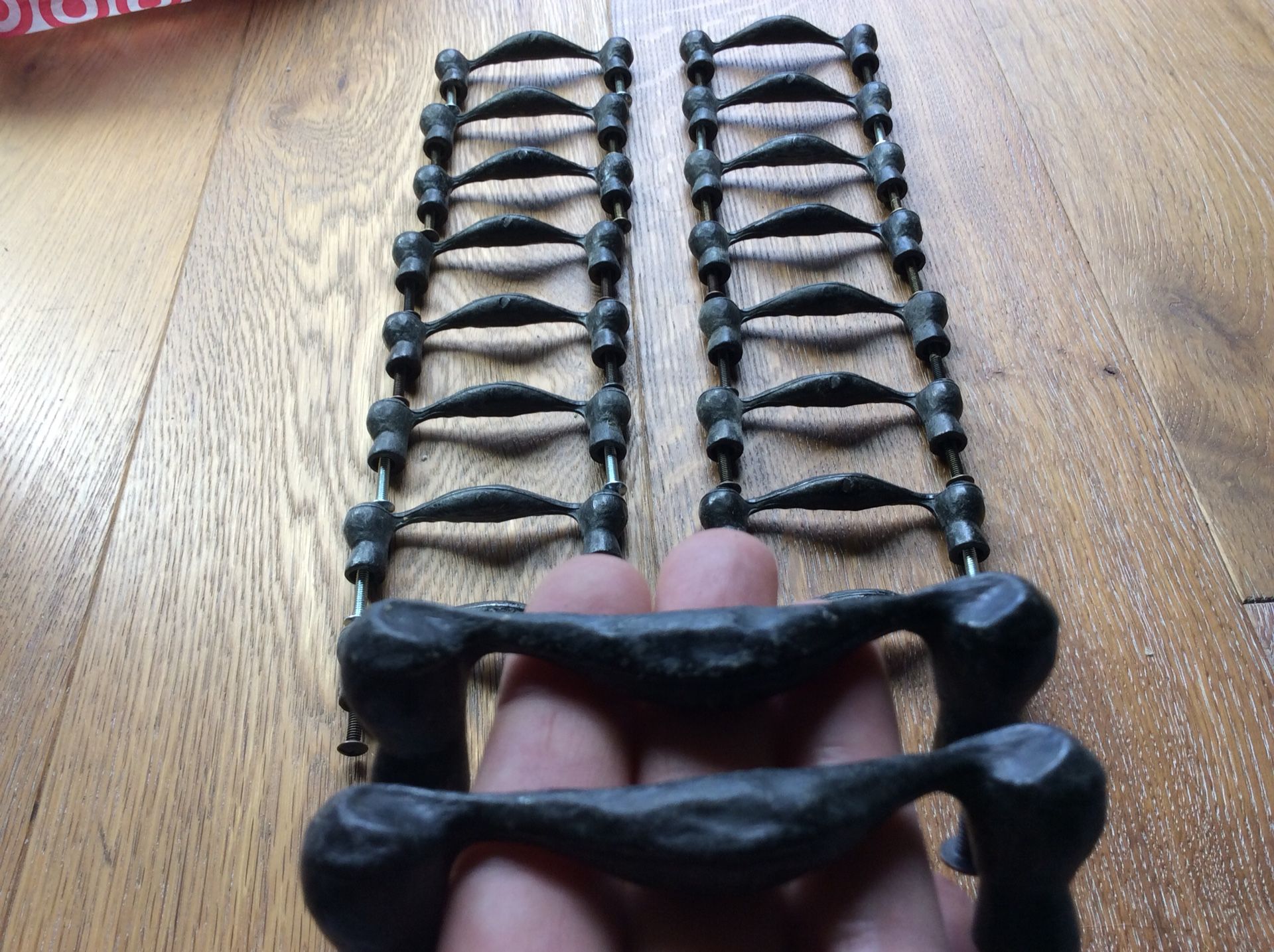 Hardware for drawers or doors rodiron