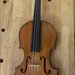 1920's Mirecourt French 1/2 Violin set up by Award Winning Violinmaker Pablo Alfaro