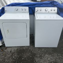 Maytag washer and dryer and gas