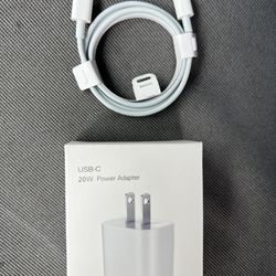 Iphone fast charger w 6 feet super long cable   20$ 