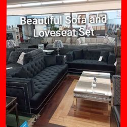 🚨 Sofa And Loveseat Set 