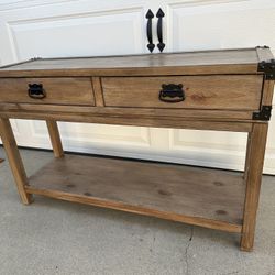 Wood  Accent, Entry  Or Console Table 