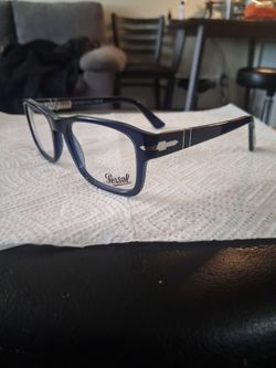 Persol Blue Acetate Eyeglass Frames