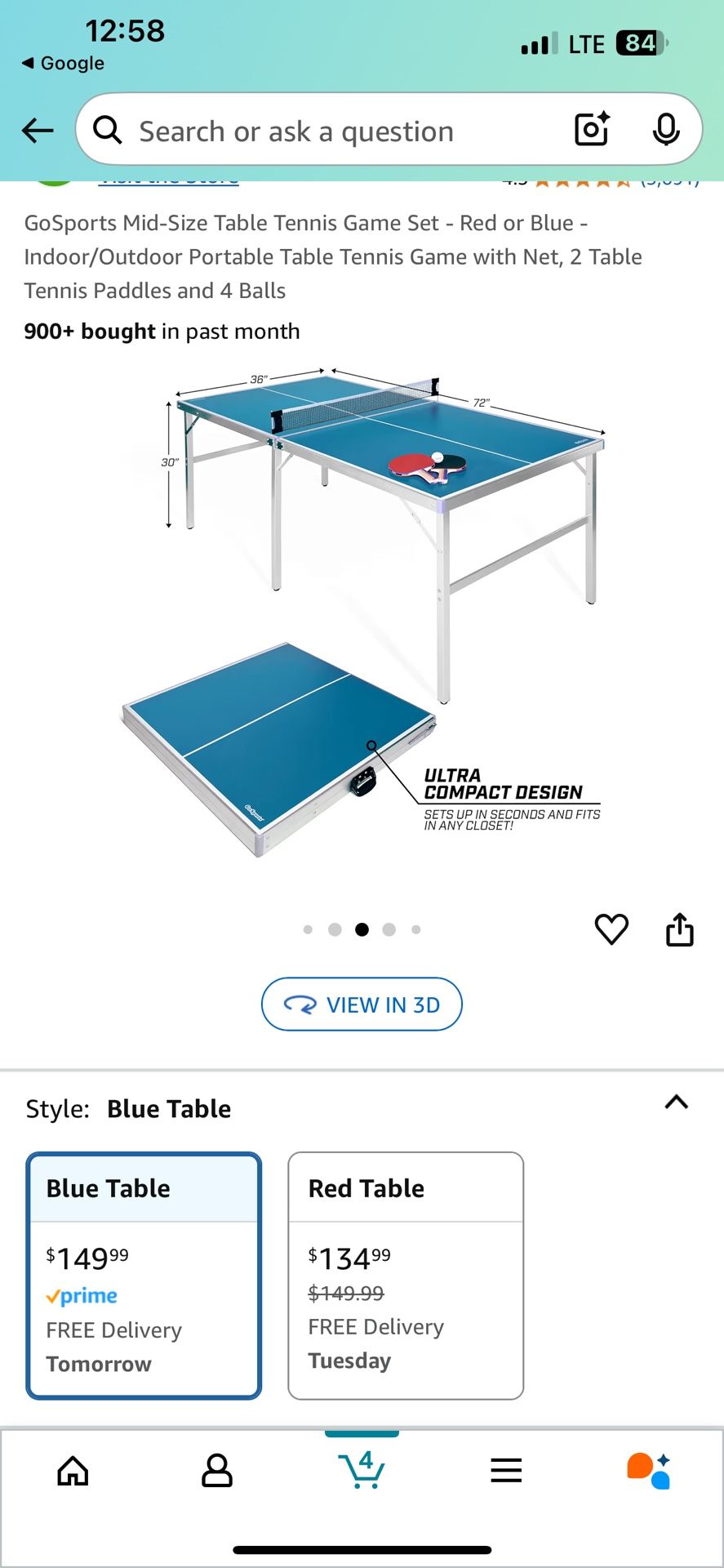 Ping Pong Table