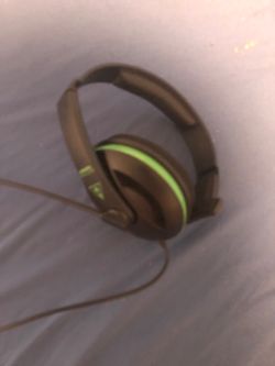 One sided Turtle Beach Original Green Recon Gaming Headset