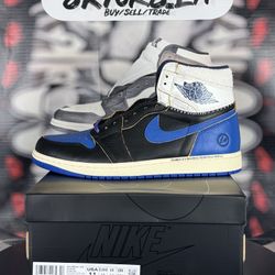 Jordan 1 Retro High Fragment X Union “Sport Royal” Size 11