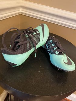 Lime green clearance track spikes