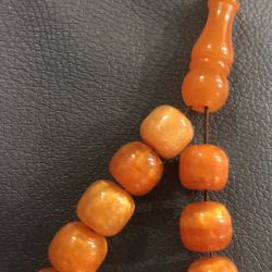 Beads Sandalose Amber  33 Beads $400 OBO 