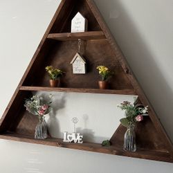 Home Made Wooden Shelfs 
