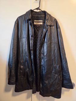 M. Julian Wilsons Black Leather Jacket