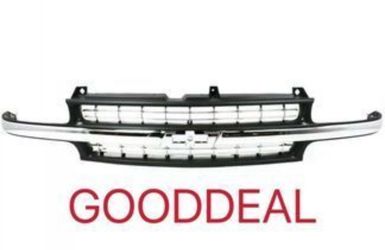 YY36 *NEW Front Grill Fits 99-02  Chevrolet Silverado 1500 Grille Chrome
