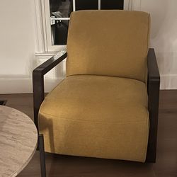 Suede Savoy Swivel Accent Chair 