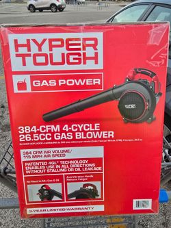 Hyper Tough gas powered 4 cycle leaf blower new in box