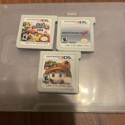 Mario 3DS Games $20 Each 