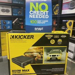 New Kicker 800 Watts Max Monoblock Car Audio Bass Amplifier  ✅🔥