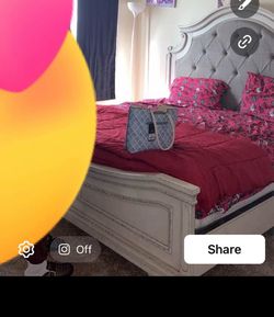 Bedroom set & tables