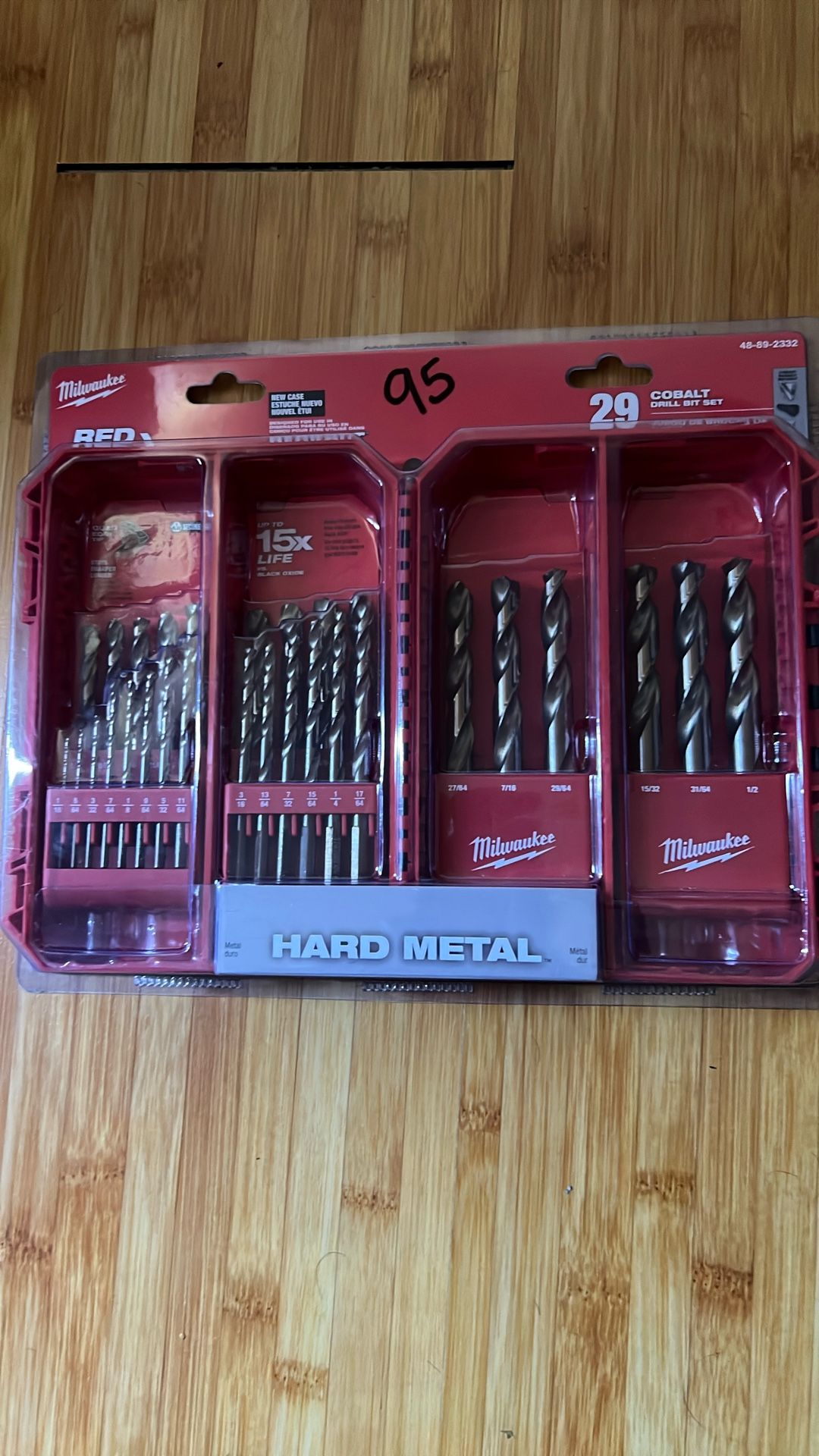 Colbalt Drill But Set 29 Pcs New