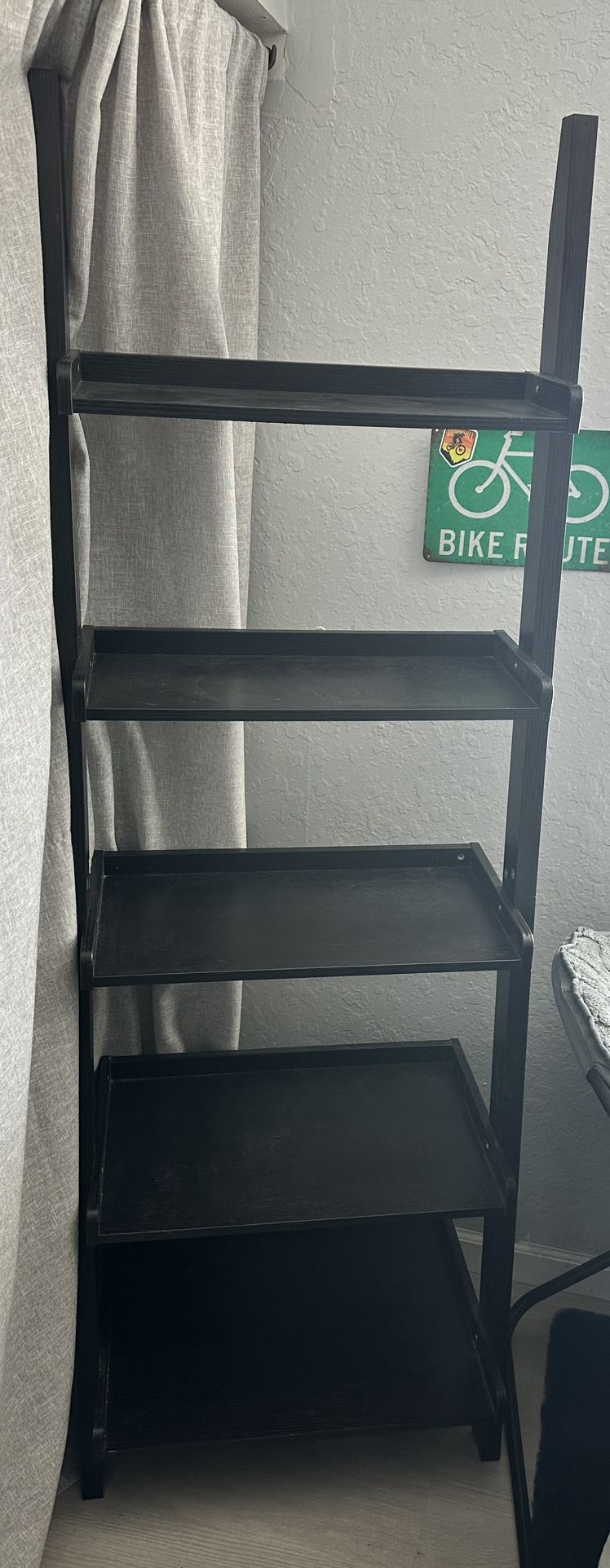 Leaning Ladder Shelf