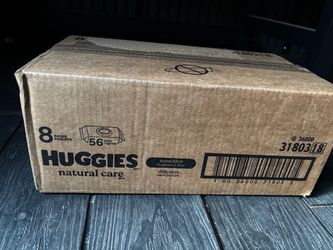 Huggies Natural Care Wipes- 8 Packs