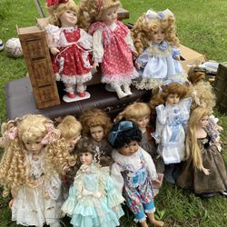 *** NEW Vintage Porcelain DOLLS! *** 