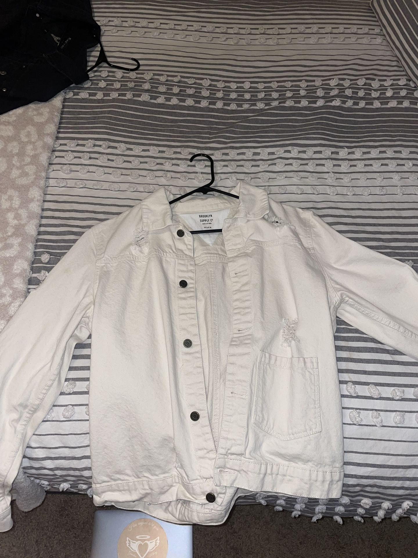 Distressed Denim Jacket